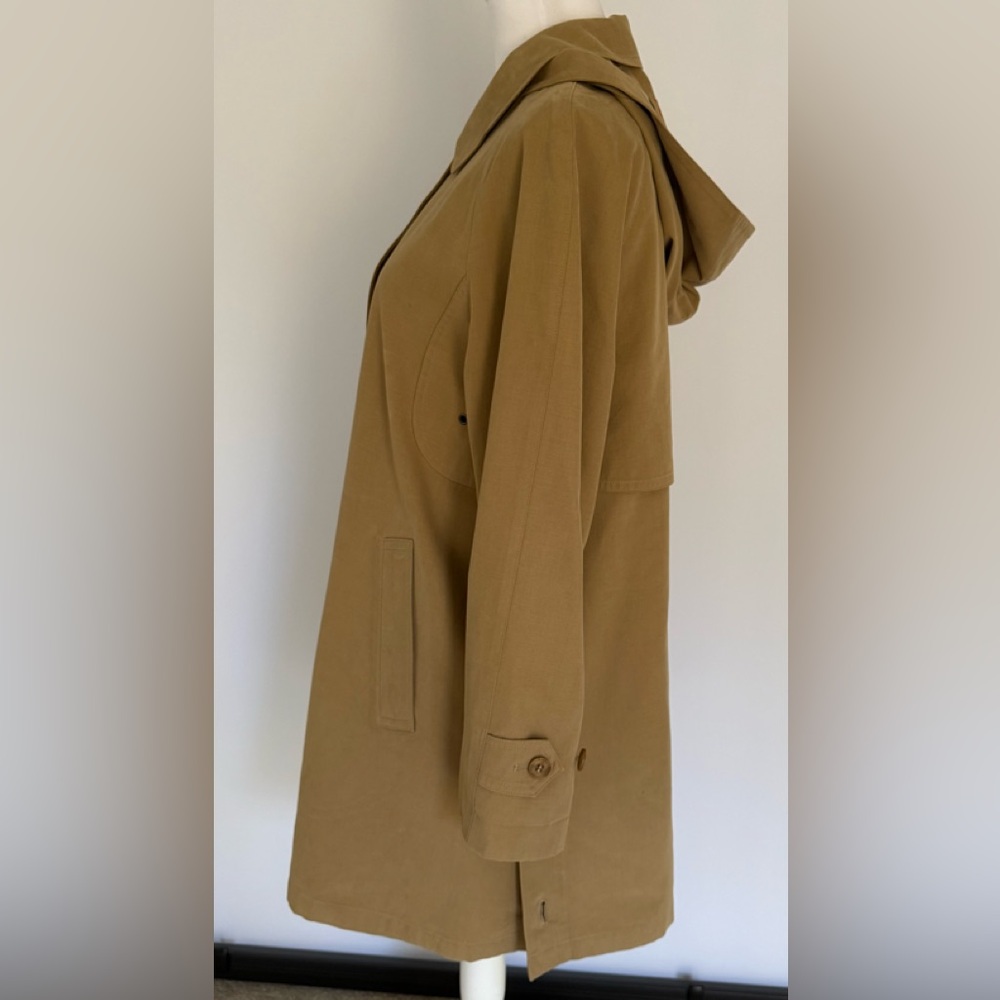 Vintage Burberry’s’ Hooded Coat - Size 4 - Picture 5 of 16